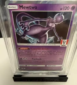 Pokemon mewtwo 184/SM-P KFC Promo Indonesian exclusive ACE10 POP 15! perfect sub - Image 4