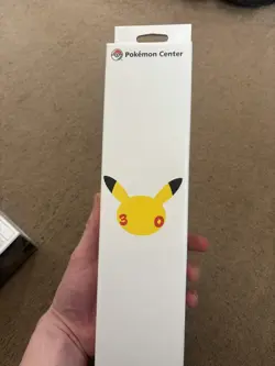 Pokemon Center 30th Anniversary Celebration Pikachu Train On Playmat TCG - Image 2
