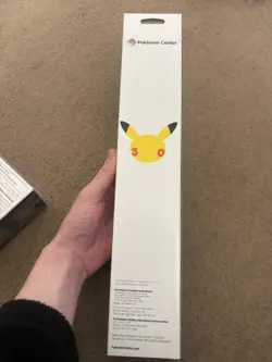Pokemon Center 30th Anniversary Celebration Pikachu Train On Playmat TCG - Image 3