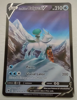 Pokemon TCG Astral Radiance Ice Rider Calyrex V TG14/TG30 - Image 1