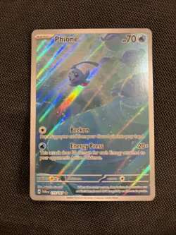 Pokemon Phione 175/167 Sv06: Twilight Masquerade Illustration Rare - Image 1