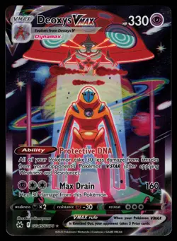 Deoxys VMAX GG45/GG70 - Pokemon Crown Zenith Galarian Gallery - Holo Rare (NM) - Image 1