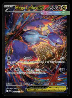 Mega Latias ex 181/132 - Pokemon Mega Evolution - Special Illustration Rare (NM) - Image 1