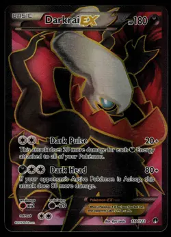 Darkrai EX 118/122 - Pokemon BREAKpoint - Ultra Rare (NM) - Image 1