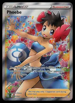 Phoebe 161/163 - Pokemon Battle Styles - Ultra Rare (NM) - Image 1