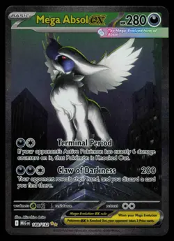 Mega Absol ex 180/132 - Pokemon Mega Evolution - Special Illustration Rare (NM) - Image 1