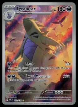 Tyranitar 222/193 - Pokemon Paldea Evolved - Illustration Rare (NM) - Image 1