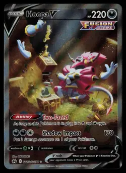 Hoopa V GG53/GG70 - Pokemon Crown Zenith Galarian Gallery - Holo Rare (NM) - Image 1