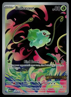 Bulbasaur (Stamped) 133/132 - Pokemon Mega Evolution Promo (LP) - Image 1