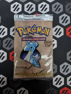 Lapras 1999 Pokemon Fossil Set Booster Pack 20.57g FACTORY SEALED - Image 3