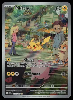 Pikachu 173/165 - Pokemon 151 - Illustration Rare (NM) - Image 1
