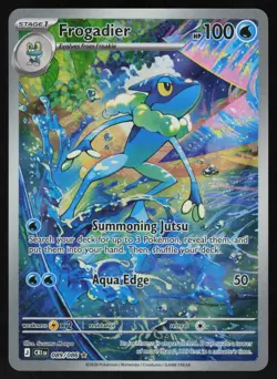 Frogadier 089/086 - Pokemon Chaos Rising - Illustration Rare (NM) - Image 1