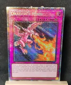 Yu-Gi-Oh! Dragon's Mind *STARLIGHT RARE* RA05-EN082 1st Edition M - Image 1