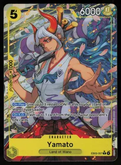 Yamato (Alt Art) EB03-057 - One Piece Heroines Edition - Rare (NM) - Image 1