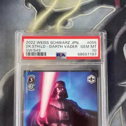 PSA 10 Star Wars Weiss Schwarz DARTH VADER 2022 SW/S40-055 - Image 2
