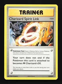 Charizard Spirit Link 75/108 Evolutions LP Pokemon Card TCG - Image 1
