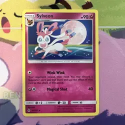 Sylveon 87/131 Rare Forbidden Light Non-Holo Pokemon Card NM - Image 1