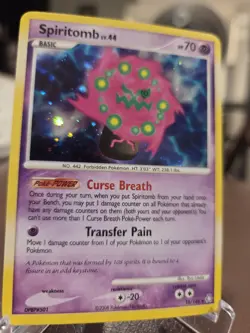 POKEMON SPIRITOMB 16/146 2008 HOLO LEGENDS AWAKENED CARD - Image 2