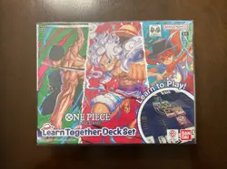 🔥🔥🔥 (English) Bandai Namco One Piece Card Game Learn Together Deck Set 🔥🔥🔥 - Image 1