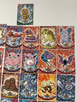 1999 Pokemon Topps Collection 31 Cards Black Logo 31/90 set vintage Rare - Image 4