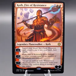 Koth, Fire of Resistance Normal 138 ONE Phyrexia: All Will Be One NM MTG - Image 1