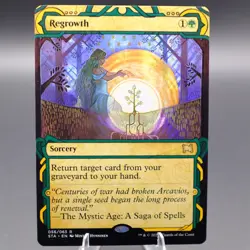 Regrowth Normal 56 STA Strixhaven: Mystical Archives NM MTG - Image 1