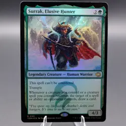 Surrak, Elusive Hunter Foil 161 TDM Tarkir: Dragonstorm NM MTG - Image 1