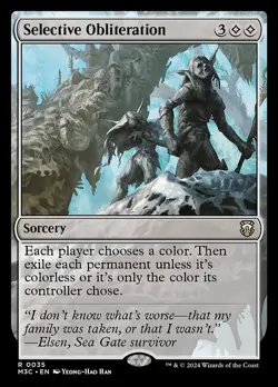 Magic The Gathering: Selective Obliteration - M3C #0035 - Image 1