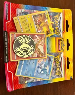 Brand New Sealed Pokemon Enhanced 2-Pack Blister Articuno, Zapdos, & Moltres - Image 1