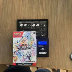 HEAVY 160.41g Pokemon TCG Prismatic Evolutions Booster Bundle - NEW/SEALED - Image 3