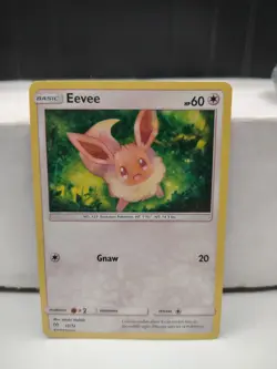 Pokemon TCG Pokemon Eevee McDonalds Holo 12/12 LP (Slight Bend) See Pics - Image 1