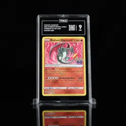 Radiant Charizard 011/078 Pokemon Go Holo PSA/TAG 9 - Image 1