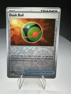 Dusk Ball 175/191 Sv08: Surging Sparks Reverse Holo Pokemon Cards - Image 1