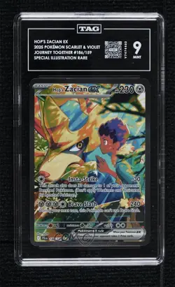Hop's Zacian ex Special Illustration Rare Pokemon Journey Together (JTG) TAG 9 - Image 1