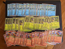 Pokemon Black Bolt White Flare Poster Promo Snivy Tepig Oshawott Lot Of 30 Sets - Image 1