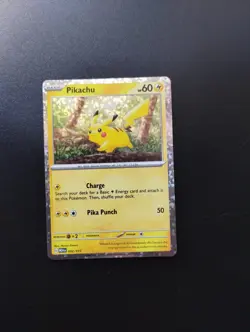 Pikachu 002/015 McDonald's 2024 Holo Promo NM Pokemon - Image 1