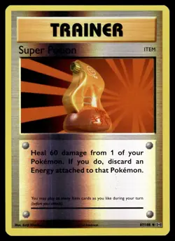 SUPER POTION - 87/108 Uncommon Evolutions Pokemon Reverse Holo NM - Image 1
