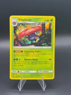 Vileplume 6/147 Burning Shadows Holo Rare NM Pokemon TCG - Image 1