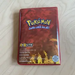 Carte Holder / Mini Classeur Cahier Pour Cartes Pokemon Dracaufeu 2000 Officiel - Image 2