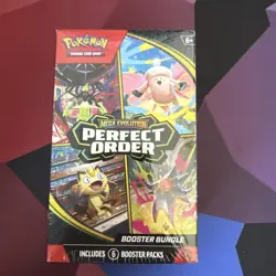 Pokemon TCG Perfect Order Booster Bundle (6 Packs) Brand New And Sealed ✅ - Image 1