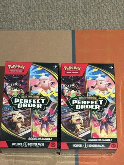 2x Pokemon TCG : Perfect order Booster Bundle Brand New Sealed - Image 1