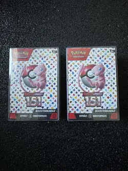 Pokemon Booster Bundle | Karmesin & Purpur 151 | Deutsch | OVP & PET-Schutzhulle - Image 2