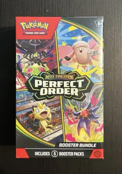 Pokemon TCG Perfect Order Booster Bundle (6 packs) - Brand New Sealed - Image 1