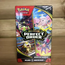 Pokemon TCG: Mega Evolution Perfect Order Booster Bundle Sealed & Brand New - Image 1