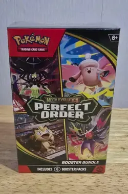 Pokemon TCG: Perfect Order Booster Bundle (6 Booster Packs) - Brand New & Sealed - Image 1