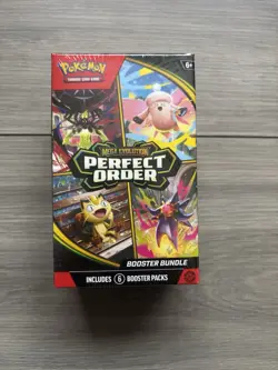 Pokemon TCG Perfect Order Booster Bundle (6 packs) - Brand New Sealed - Image 1