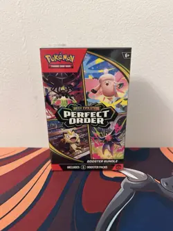 Pokemon TCG: Perfect Order Booster Bundle (6 Packs) - Brand New Sealed - UK - Image 2