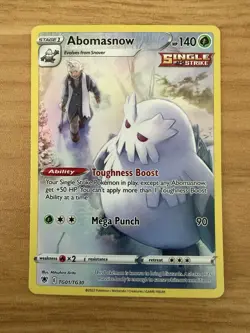 Abomasnow TG01/TG30 Pokemon Astral Radiance Trainer Gallery Near Mint NM - Image 1