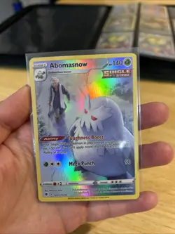 Pokemon Astral Radiance Trainer Gallery Ultra Rare Abomasnow Card TG01/TG30 NM - Image 1