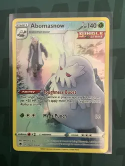 Pokemon TCG UR Abomasnow TG01/TG30 Astral Radiance Trainer Gallery - Image 1